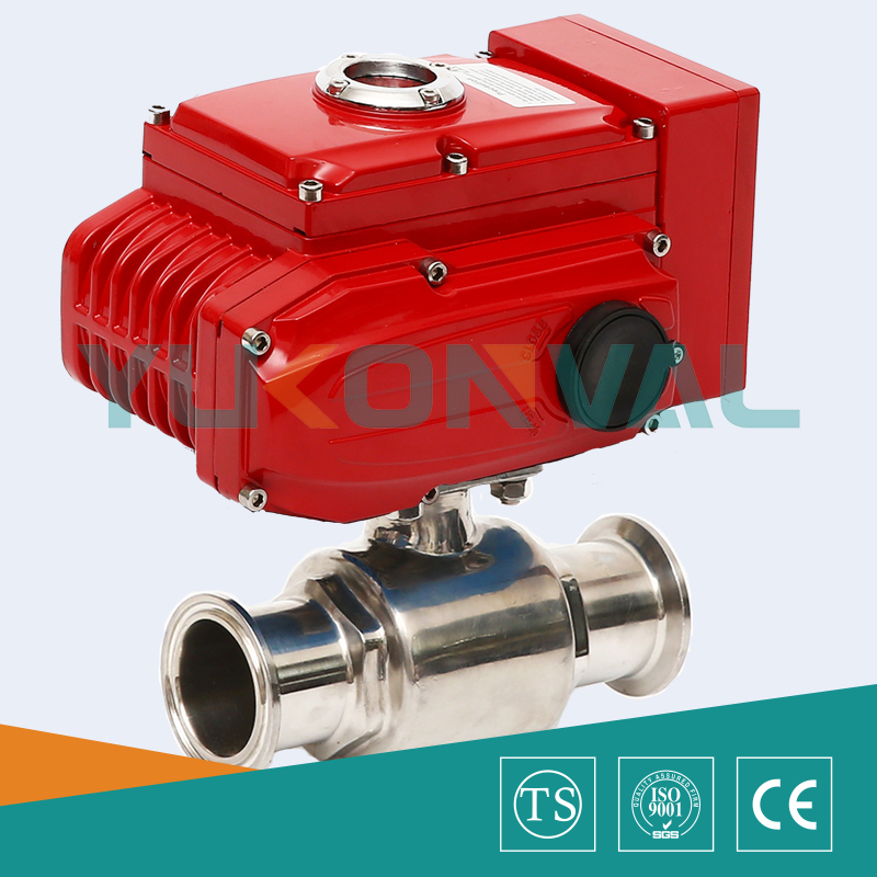 電動(dòng)衛(wèi)生級(jí)快裝球閥